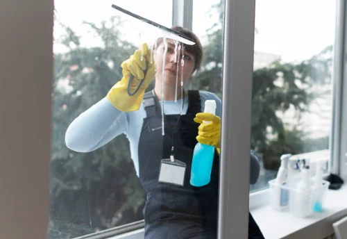 Nettoyage de vitres intérieures et extérieures à Ascoux